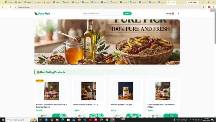 Build E-Commerce Website